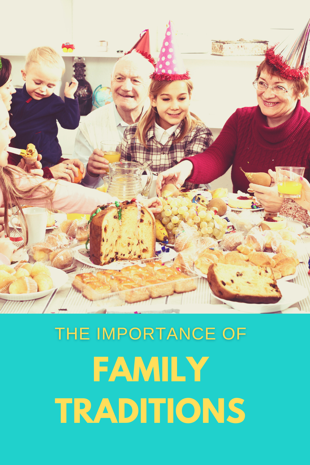 Importance of family traditions pinnable image
