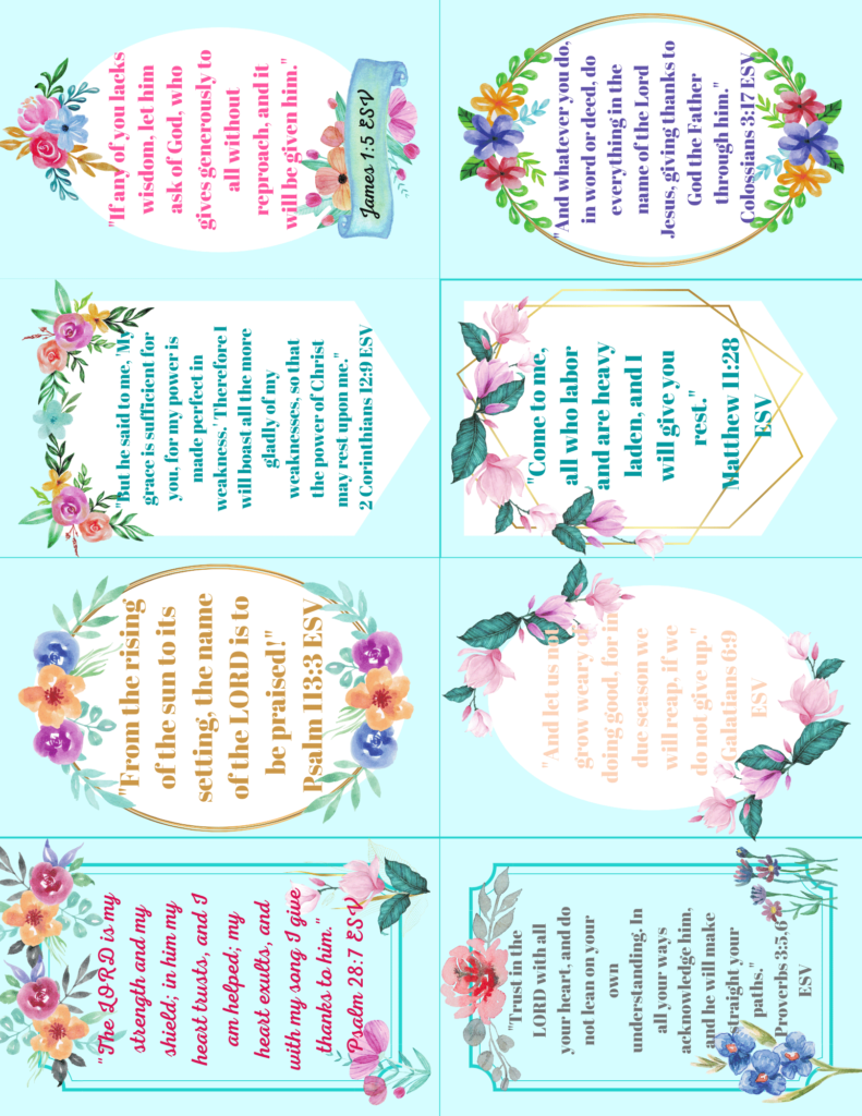 verse-card-printables - Mama Reflections