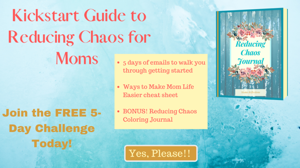 Reducing Chaos 5-day challenge picture