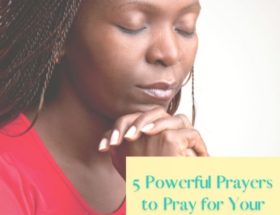 feature image of woman praying